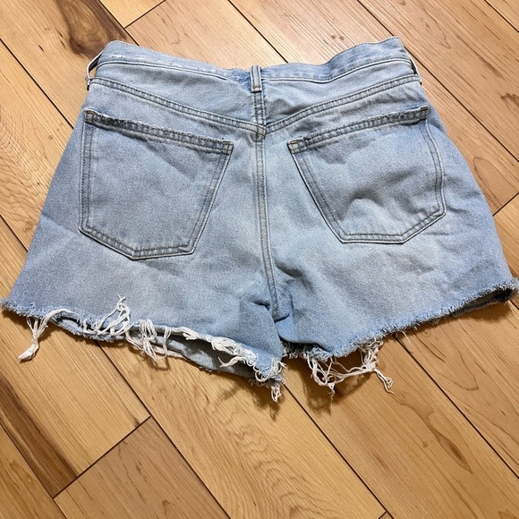 Distressed Denim Women's Shorts - Picture 5 of 6